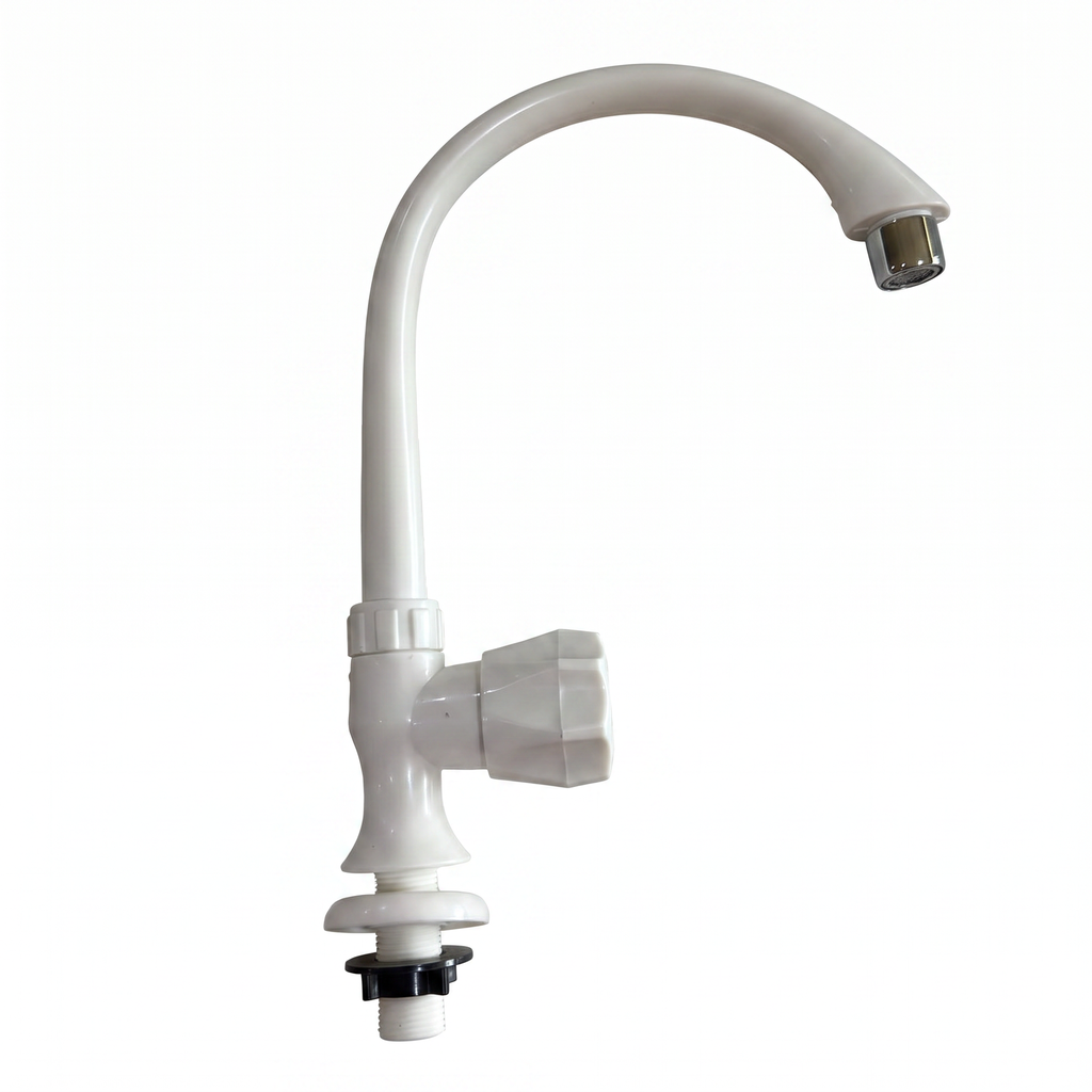 Single-Hole Plastic Basin Faucet