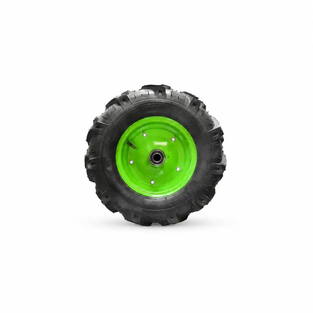 Green Wheelbarrow Tire