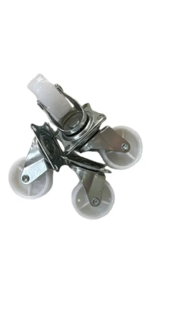 Blue Pack Teflon Caster Wheel Set